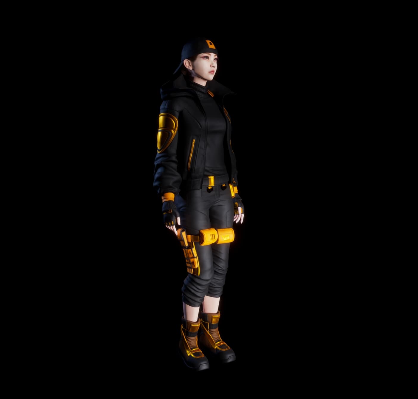 Hiker's Haven - Black and Gold