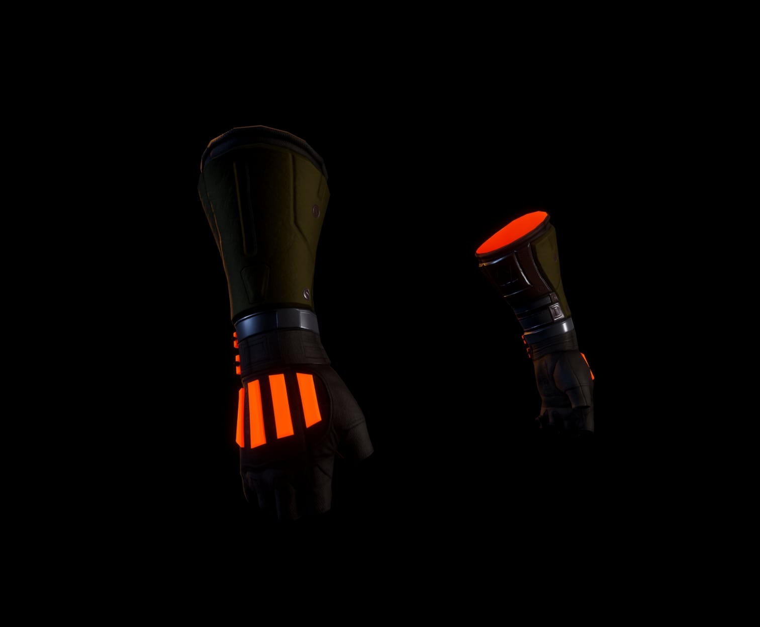 Horror Warning - Gloves